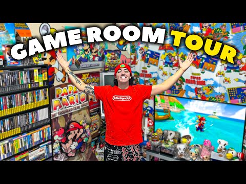 My Retro Video Game Room Tour! (2025)