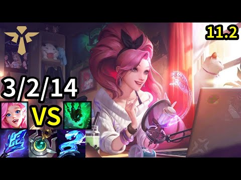 Seraphine Support vs Thresh - EUW Master | Patch 11.2