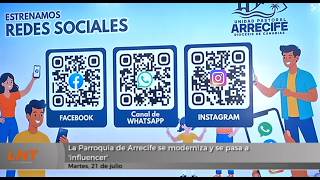 La Parroquia de Arrecife se moderniza y se pasa a 'influencer'