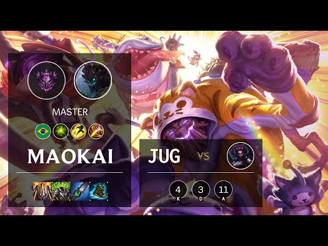 Maokai Jungle vs Elise - BR Master Patch 10.12