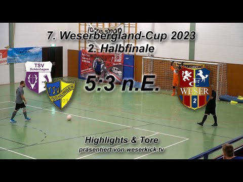 7. Weserbergland-Cup - 2. Halbfinale: SG Schönhagen/Sohlingen - FC Weser 2 5:3 n.E.