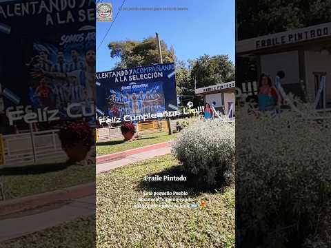 🇦🇷 Fraile Pintado un pequeño Pueblo de Jujuy homenajeando a lo grande a nuestro Ídolo ⚽