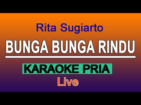 BUNGA BUNGA RINDU -  KARAOKE NADA PRIA