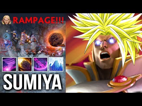 Try Hard SumiYa Pro Invoker! OMG Combo Rampage Impossible Game WTF Dota 2