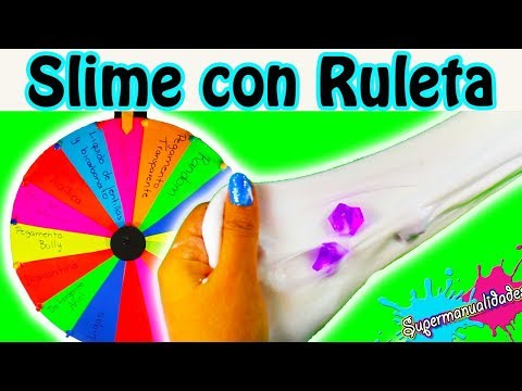 Double slime roulette ( random ingredients and challenges ) / Supermanualidades