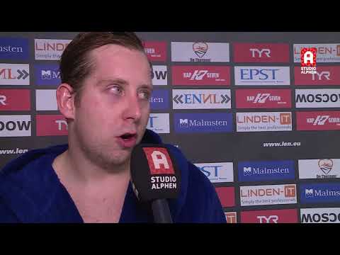 Interview Sebastiaan van Mil na AZC Alphen - Spandau '04 Berlin