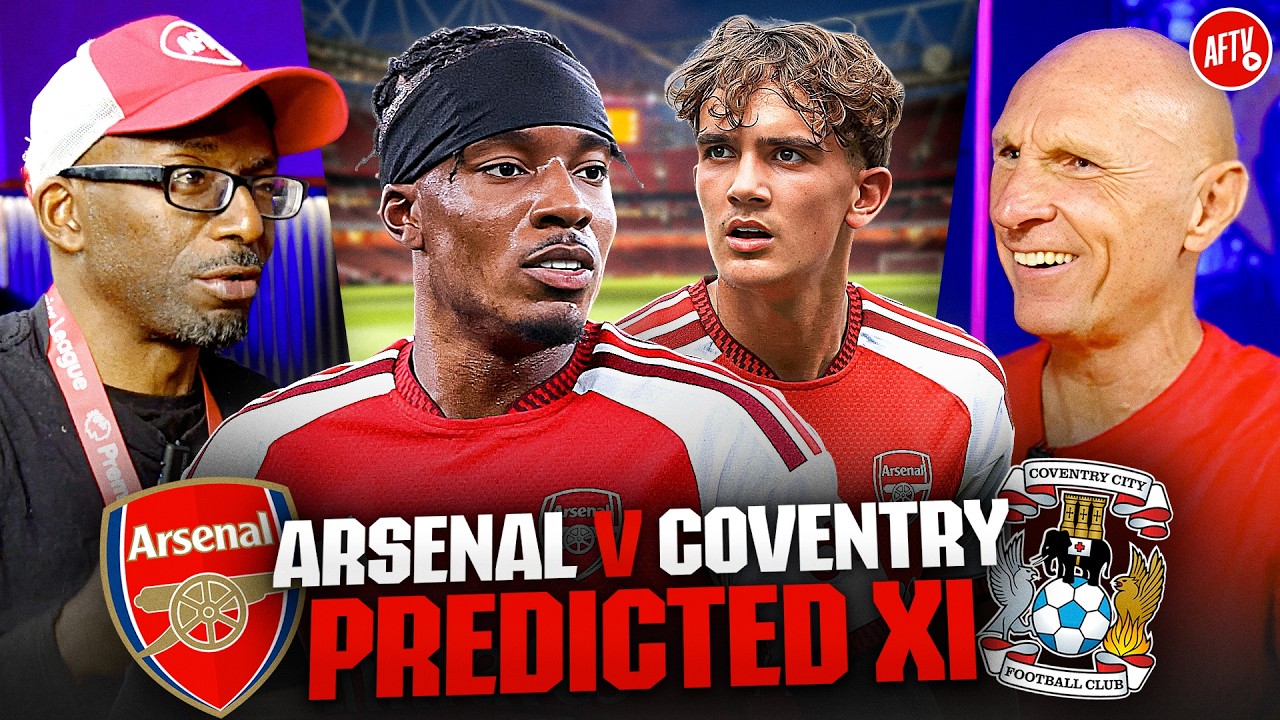 Would You START Dowman Over Madueke?! | Predicted XI | Arsenal vs Coventry