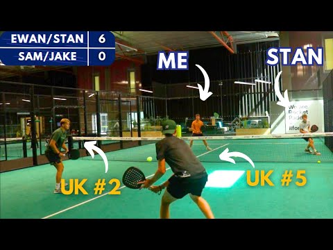 Our toughest Padel Match yet… (VS UK#2 + UK#5)