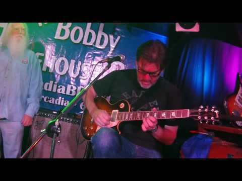 Denny Smith on vocals at the Arcadia Blues Club