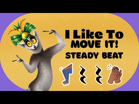 I like to move it STEADY BEAT | Easy Body Percussion Playalong