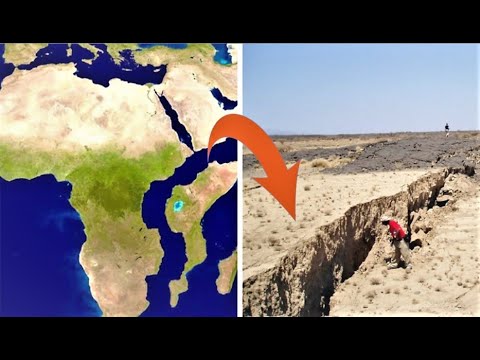 SIM! A ÁFRICA ESTÁ SE PARTINDO EM DUAS - SURGIRÁ MAIS UM CONTINENTE? UM NOVO OCEANO VAI SE FORMAR?