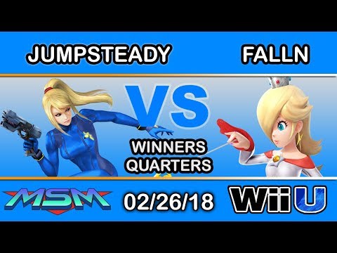 MSM 135 - Jumpsteady (Zero Suit Samus) Vs. falln (Rosalina) Winners Quarters - Smash 4