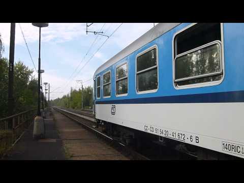ČD 362.109 - Příjezd vlaku R 615 Salubia - Jirkov zastávka, 6.10.2013
