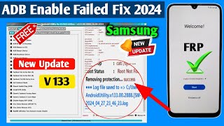 ALl Samsung Frp Bypass Android 14 | Samsung ADB Enable Failed Frp Remove | Android Utility V233 New