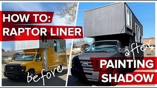 Raptor Liner Paint // How I Painted SHADOW