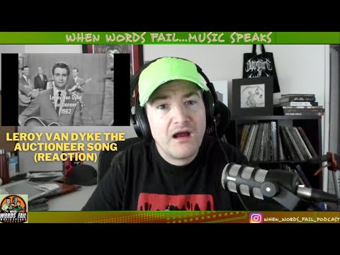 Leroy Van Dyke  - The Auctioneer Song Reaction