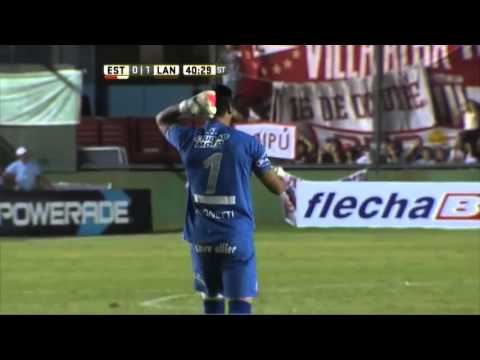 Gol de Martínez  Estudiantes 0   Lanús 1  Fecha 1  Primera División 2016