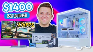 Best $1400 Gaming PC Build 2025! 👑 [Full 1440p Build Guide w/ Benchmarks]