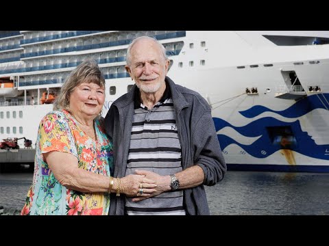 Das Paar hat 51 Kreuzfahrten gebucht, anstatt in einem Pflegeheim zu leben...