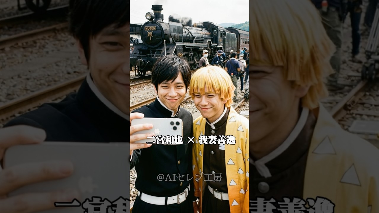 嵐が鬼滅の刃のキャラ実写したら...