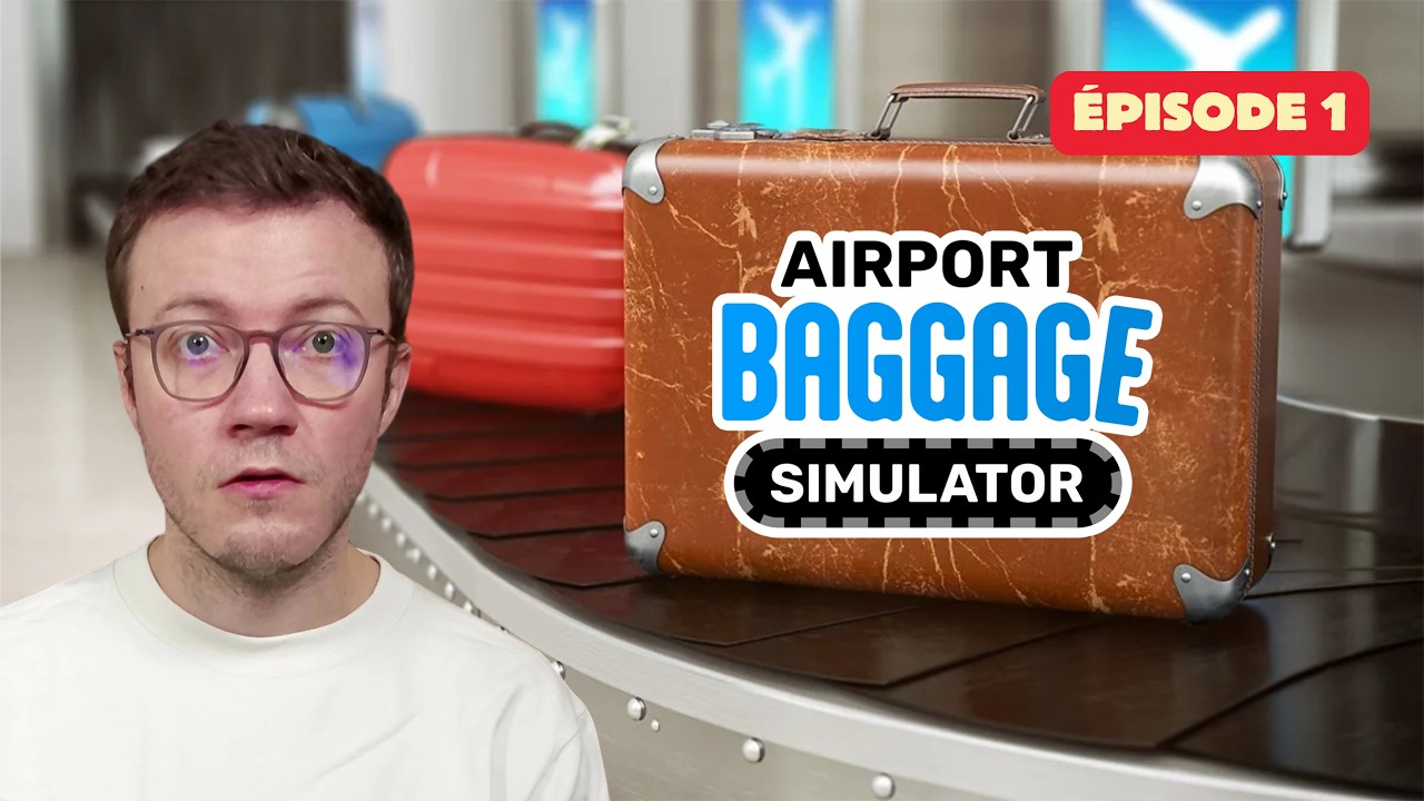 Airport Baggage Simulator — Airport Baggage Simulator : Mon premier jour en tant que trieur de bagage (jeu complet) ! EP1