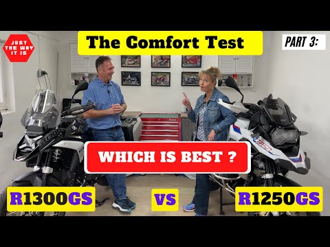 BMW R1300GS Comfort and Passenger Comfort vs R1250GS - Which is better for a Pillion / Passenger
