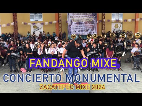 FANDANGO MIXE  -  CONCIERTO MONUMENTAL EN ZACATEPEC MIXE
