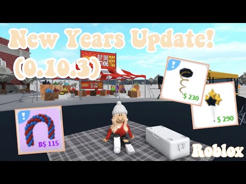 New Year Update in Bloxburg! 🎉  (0.10.3)