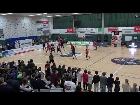 Buzzerbeater im Spiel gegen Bensheim vom 14.01.2023