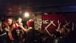 The Casualties: Basement Show, Edmonton, AB, Aug.2/15
