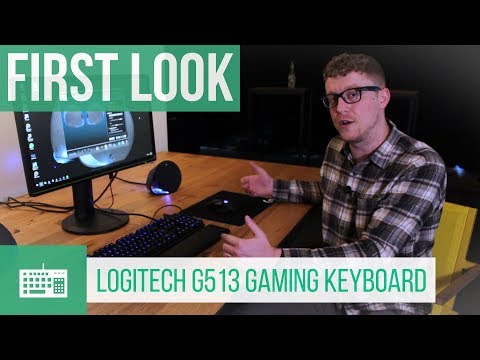 Logitech G513 Gaming-Keyboard First Look