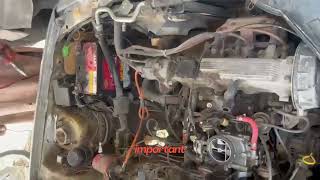 Old Car Engine Rough Idle Fix | Carburettor Cleaning & Air Filter Adjustment (Step-by-Step)