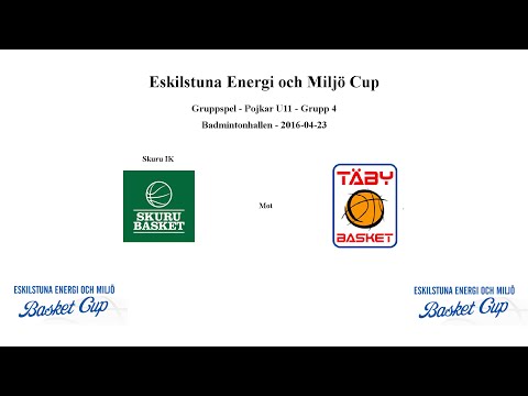 Skuru Basket (P05) mot Täby Basket - EEMC - 2016-04-23