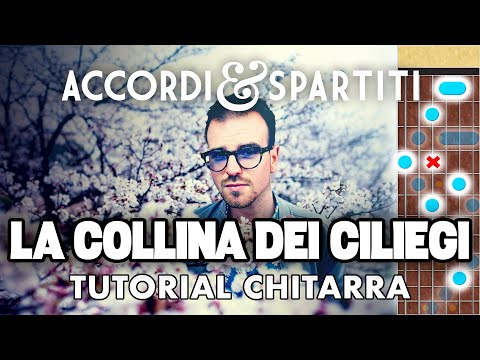 LA COLLINA DEI CILIEGI Tutorial Chitarra - Lucio Battisti