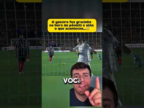 Goleiro foi tirar onda com o Sérgio Ramos na hora do pênalti ficando de costas #futebol #penalti