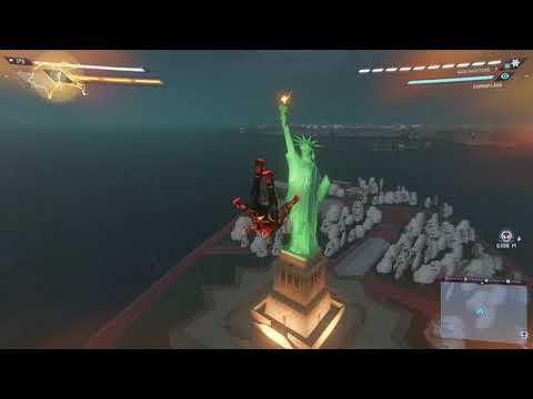 Reaching the Statue of Liberty in Marvel's Spider-Man: Miles Morales