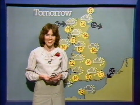 Weather Forecast with Anne Purvis Friday 23rd April 1982