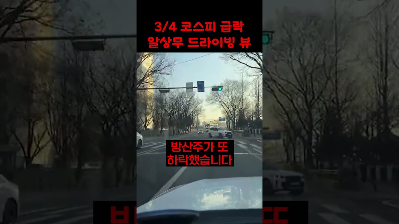 [R드라이빙뷰] 코스피 하락에 대비하는 법