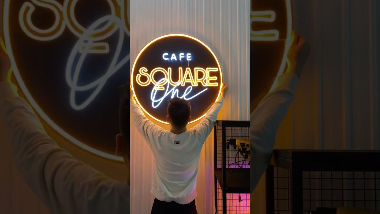 Cafe Shop Neon Sign | Custom Neon Sign - Zanvis Neon #shorts