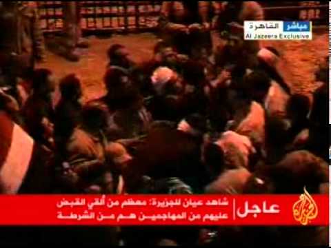 شاهد عيان : معظم من ألقي القبض عليهم من الشرطة