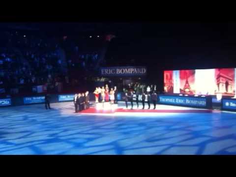 Bompard Trophy 2012 - Ice dancing podium