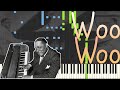 Albert Ammons - Woo Woo 1939 (Boogie Woogie and Stride Piano Synthesia)