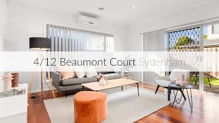 4/12 Beaumont Court, Sydenham