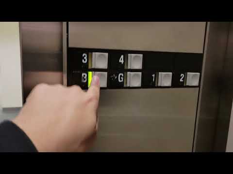 Retake: 1989 Montgomery Vector Bottom Drive Traction North Elevators @ UW Allen Library, Seattle WA