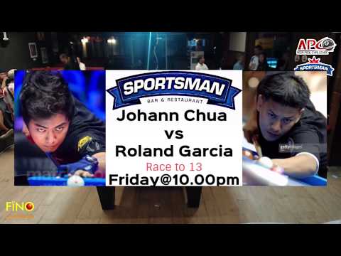 10 Ball Challenge Match - Race to 15 - Johann Chua vs Roland Garcia