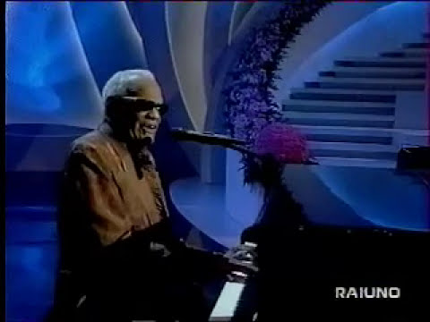 Ray Charles+Jean-Michel Bernard  San Remo festival 2000