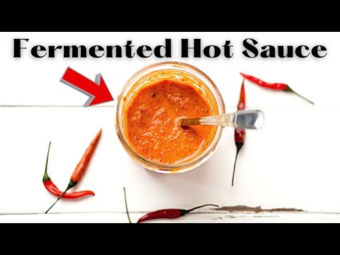 How To Make Homemade Fermented Hot Sauce | Pineapple Habanero Hot Sauce Recipe