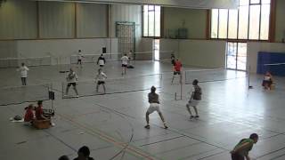 preview picture of video 'Badminton - Landesliga Zollern/Alb-Donau: TSV Steinenbronn 1 vs. SG Ehingen/Laupheim 2, 1.HD'