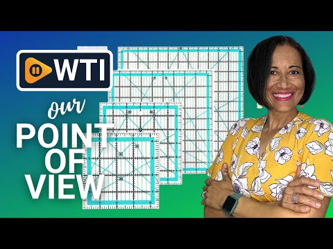 Quilting Rulers - WTI product video review