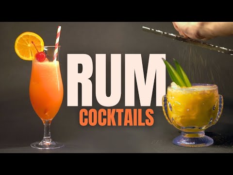 9 Easy Rum Cocktail Recipes | Rum Drinks for Beginners